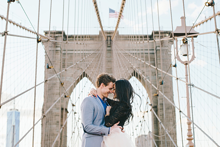 Ashley + Josh // NYC engagements
