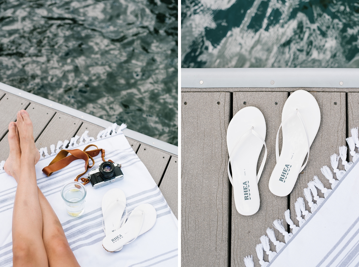 lake house lounging // rhea footwear